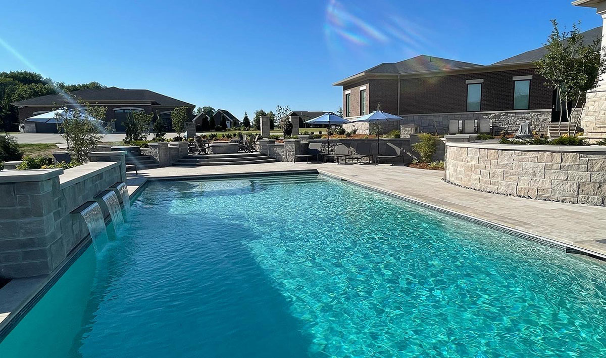 Pool Builders Aching Acres Landscaping