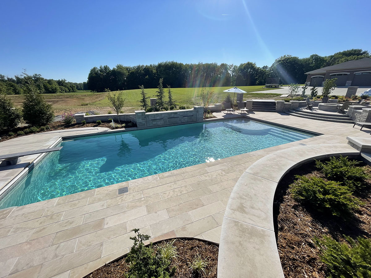 Pool Builders Aching Acres Landscaping